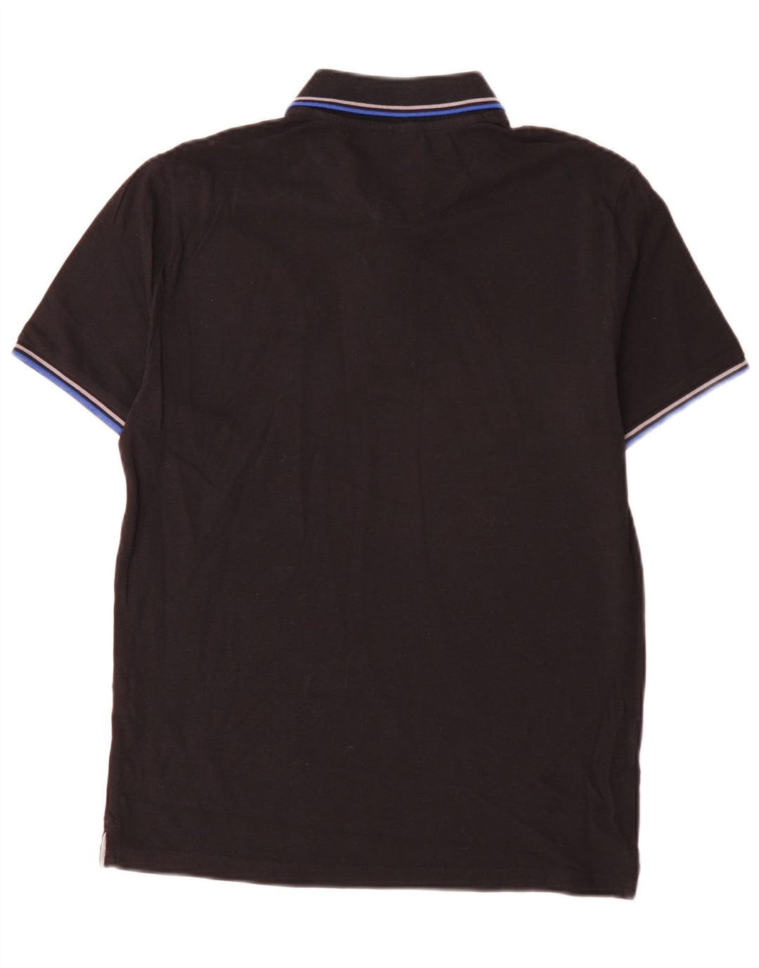 Camisa polo masculina Champion pequena preta