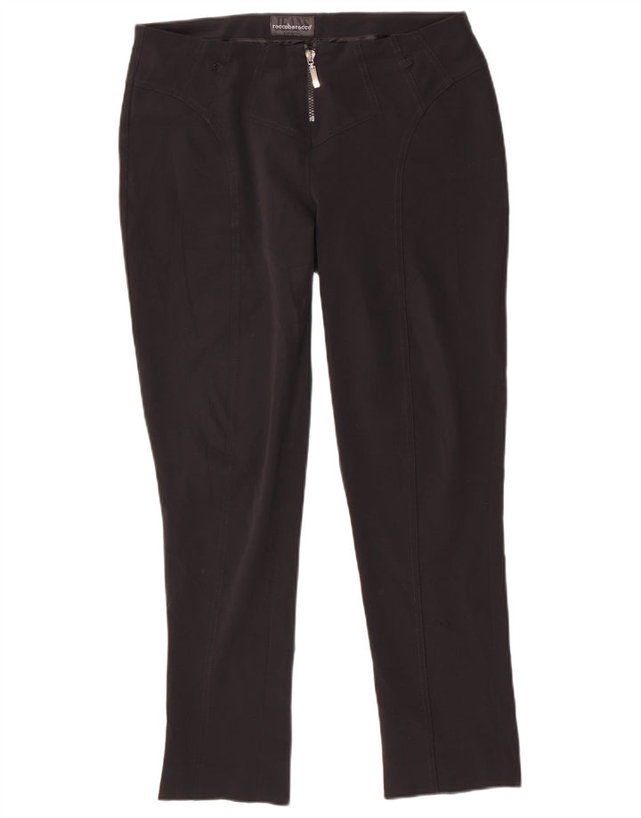 Calça casual feminina ROCCOBAROCCO W34 L29 preta
