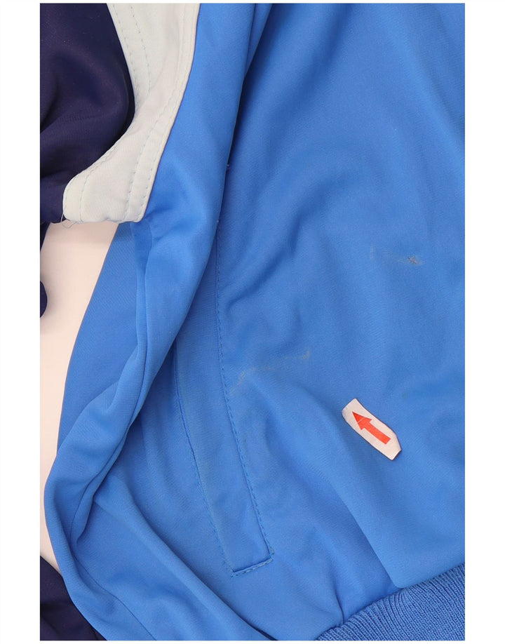Jaqueta feminina de treino Ennerre UK 20 2XL azul colorblock poliamida