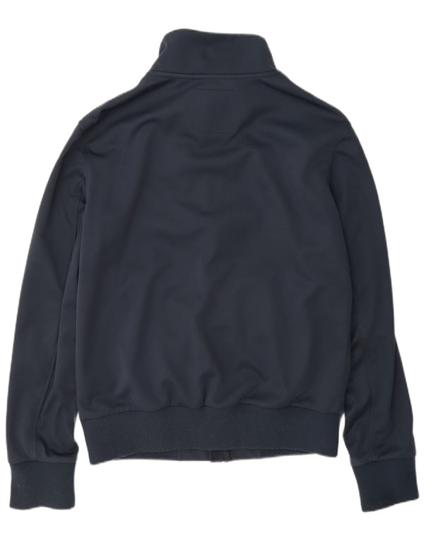 Superdry Mens Treino Top Jacket Pequeno Poliéster Azul Marinho
