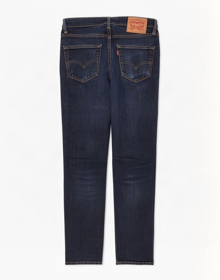 Levi's Masculino 511 Slim Jeans W30 L30 Azul Marinho Algodão