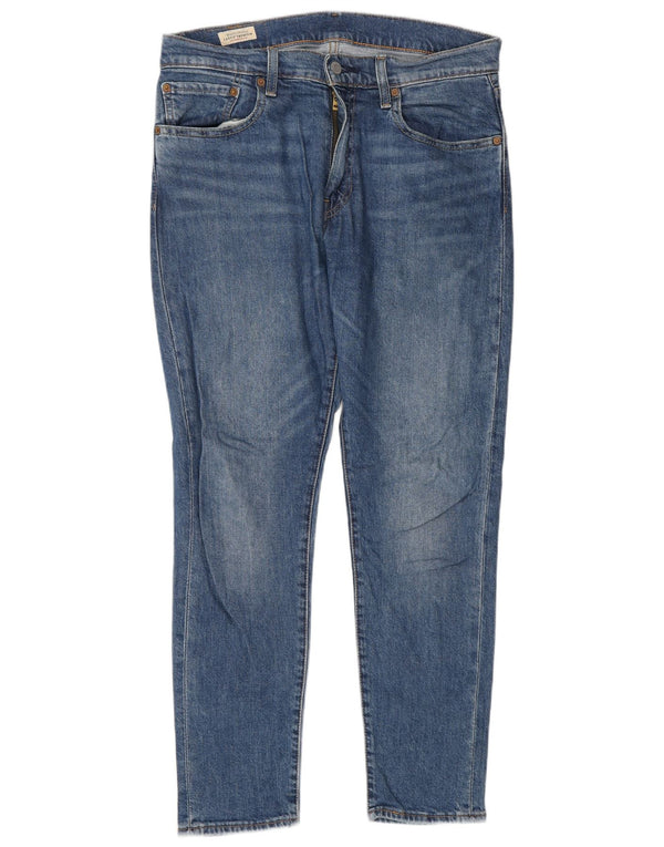 Levi's Mens Slim Jeans W32 L30 Azul Algodão