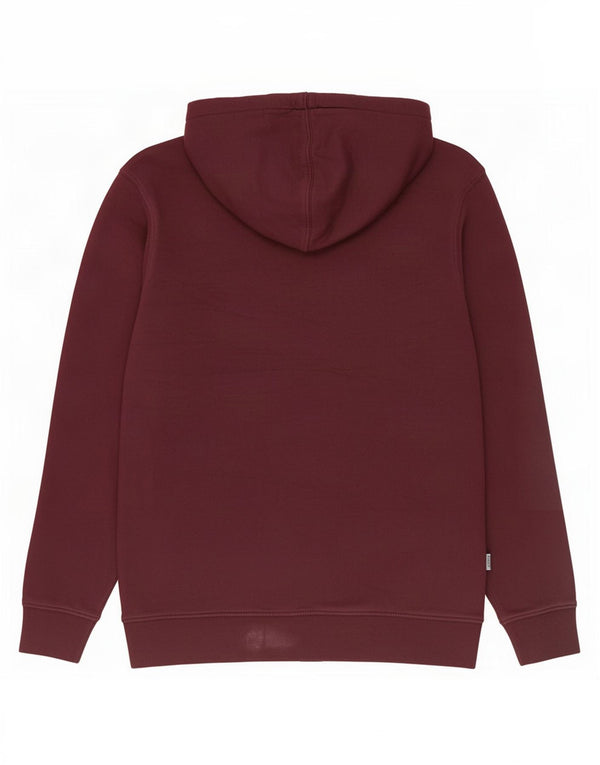 Vans Mens Graphic Hoodie Jumper Médio Borgonha Floral Algodão