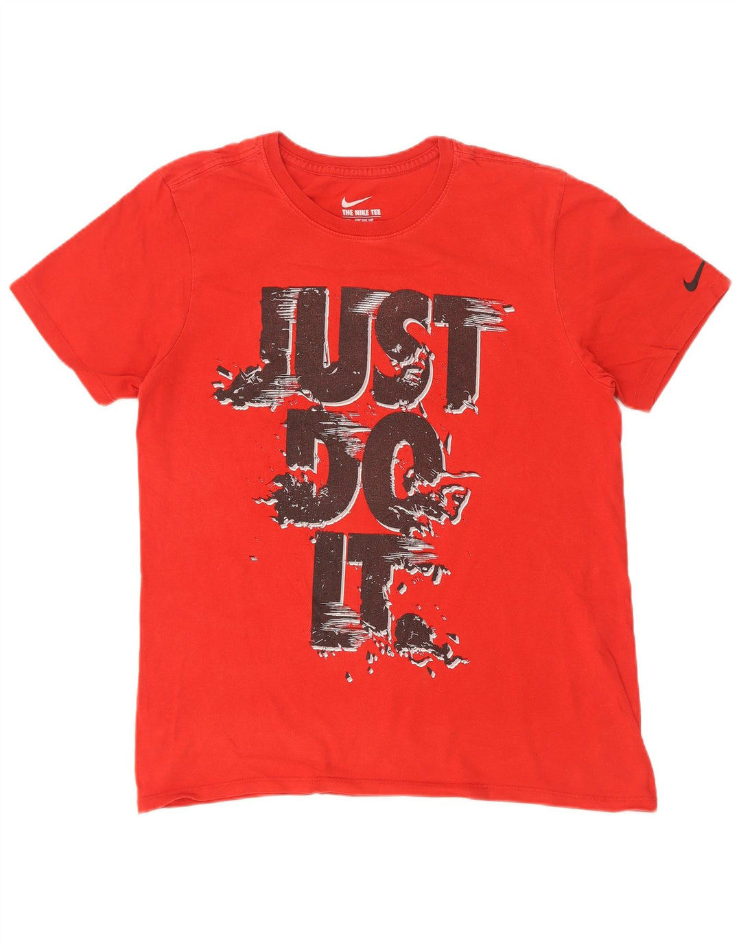 Camiseta Nike Masculina Athletic Cut Graphic Top Médio Vermelho