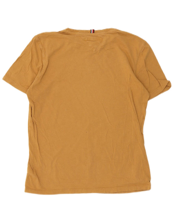 Camiseta Tommy Hilfiger Boys Graphic 15-16 Anos Algodão Amarelo