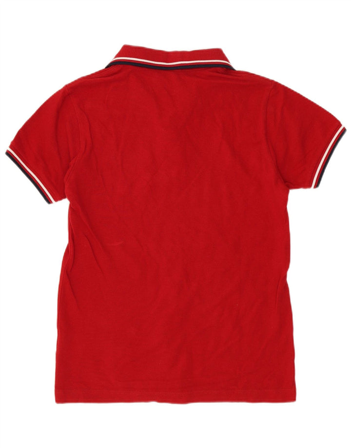 Camisa polo masculina Fred Perry 11-12 anos algodão vermelho