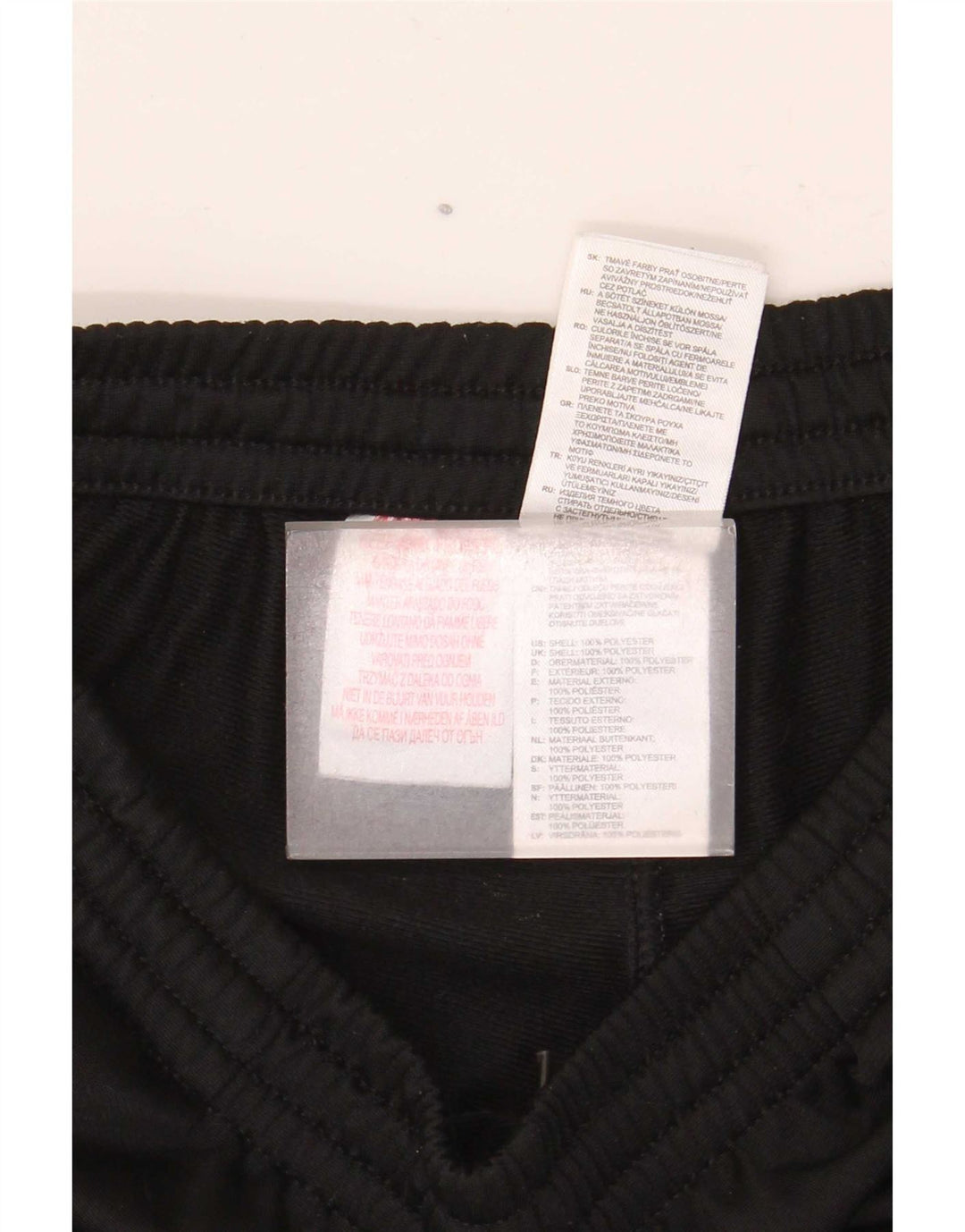 Adidas meninos calças de treino joggers 13-14 anos preto poliéster