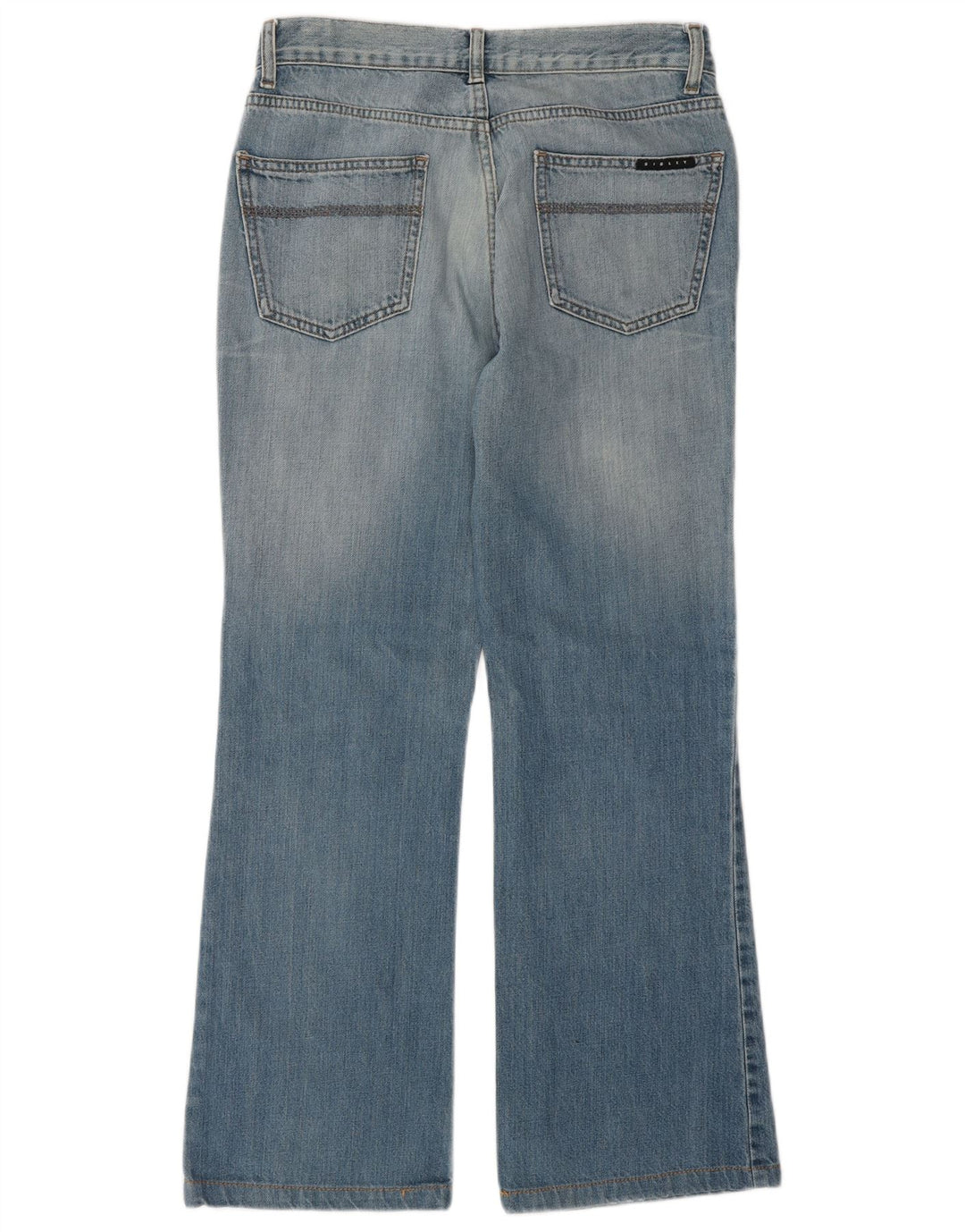 Sisley Jeans Bootcut Feminino IT 42 Médio W30 L30 Azul Algodão