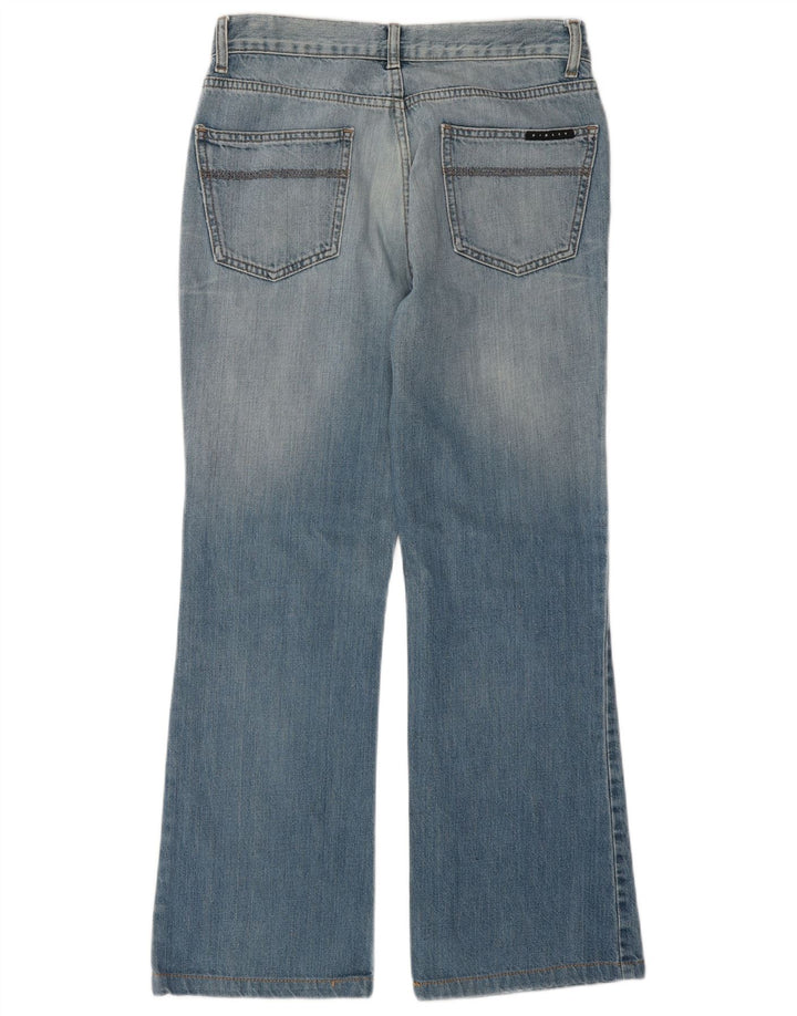Sisley Jeans Bootcut Feminino IT 42 Médio W30 L30 Azul Algodão