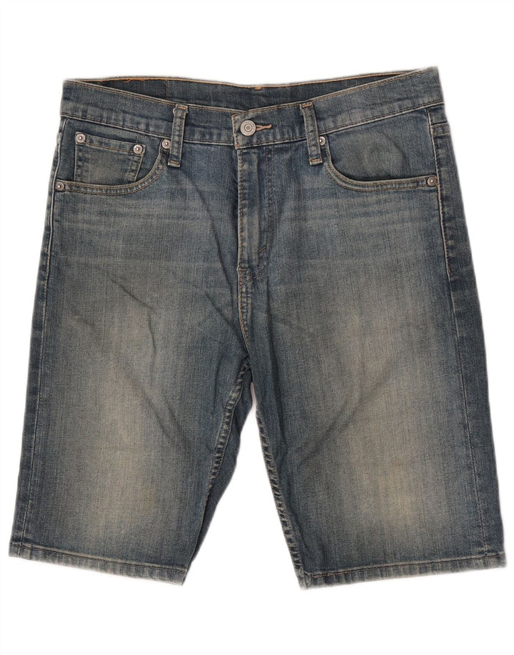 Shorts jeans masculino 508 Levi's W30 algodão azul médio