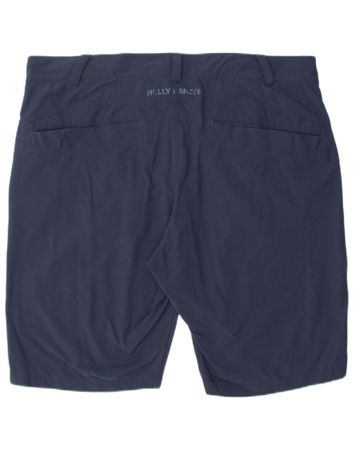 HELLY HANSEN Mens Regular Fit Chino Shorts W38 XL  Navy Blue Polyamide