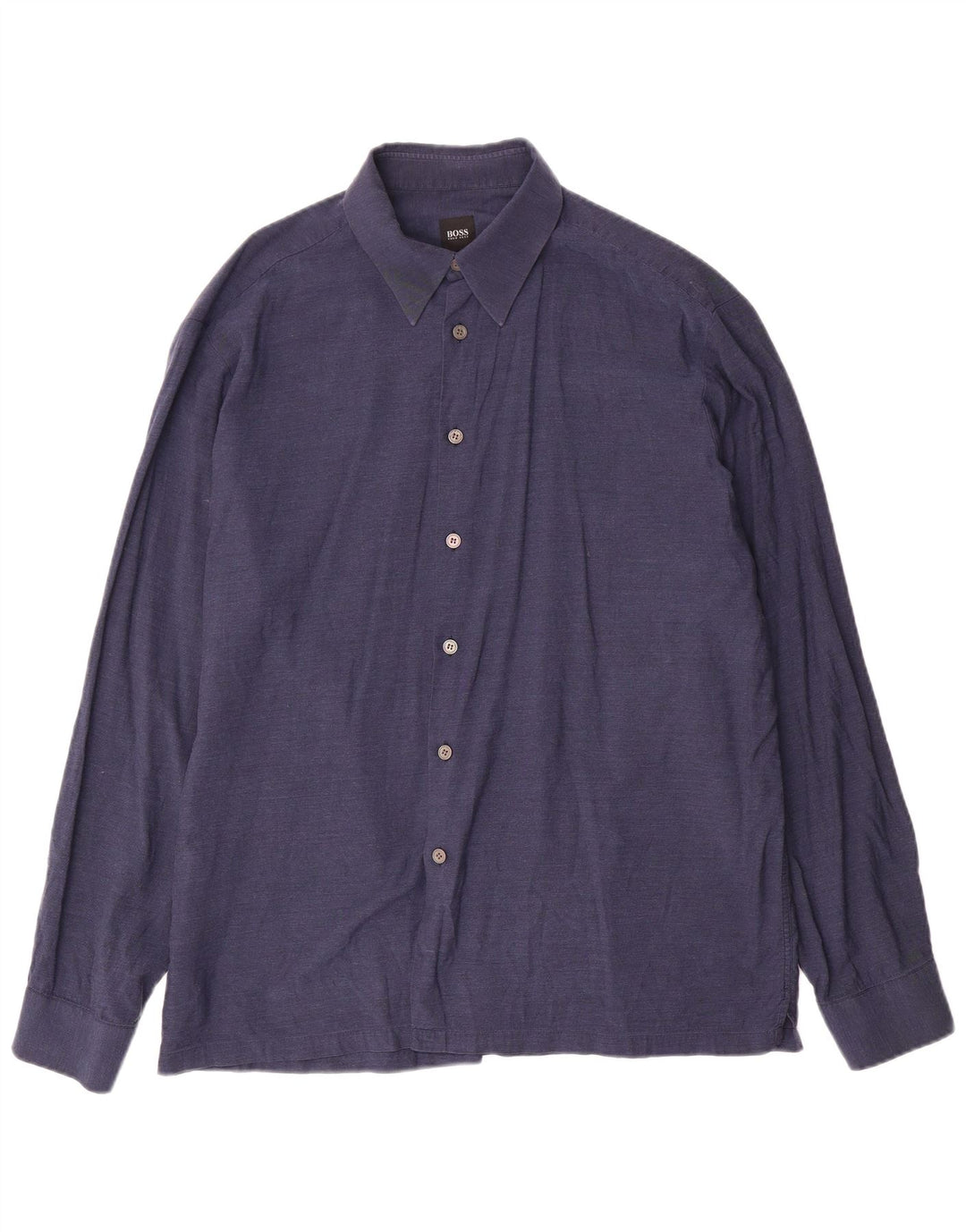 Camisa masculina Hugo Boss XL azul marinho