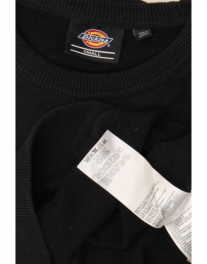 Dickies moletom gráfico masculino jumper pequeno algodão preto