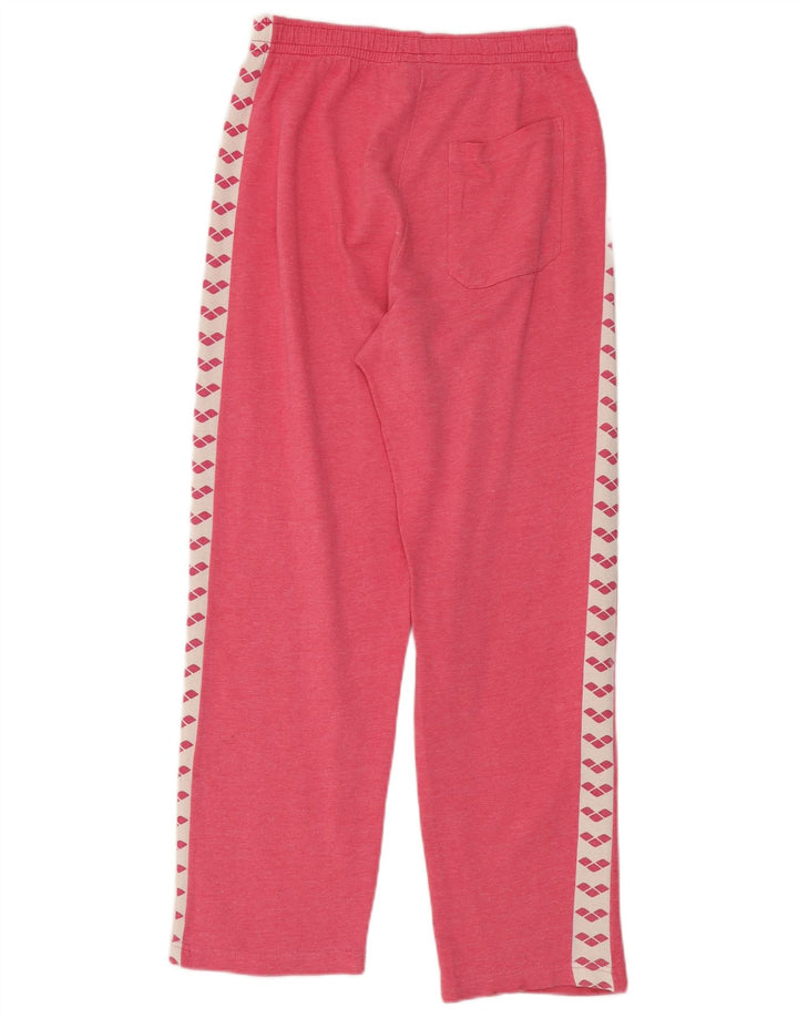 Arena masculino gráfico completo agasalho médio rosa algodão colorblock
