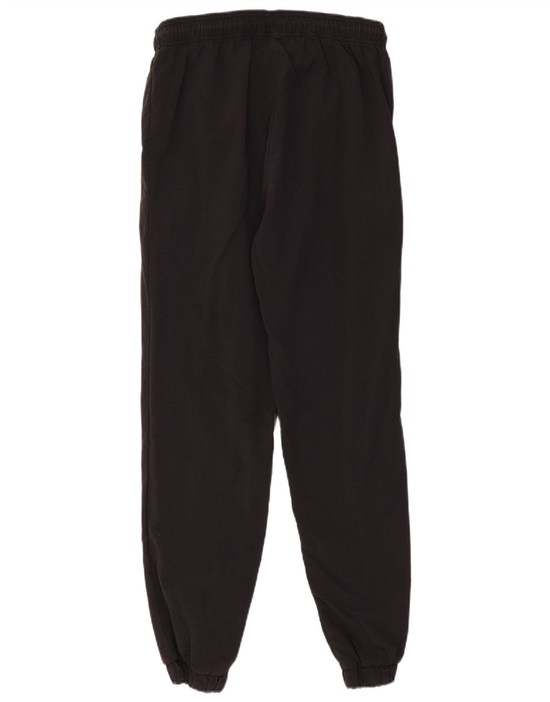 ADIDAS Calças de treino femininas Joggers UK 14 Grande Poliéster Preto