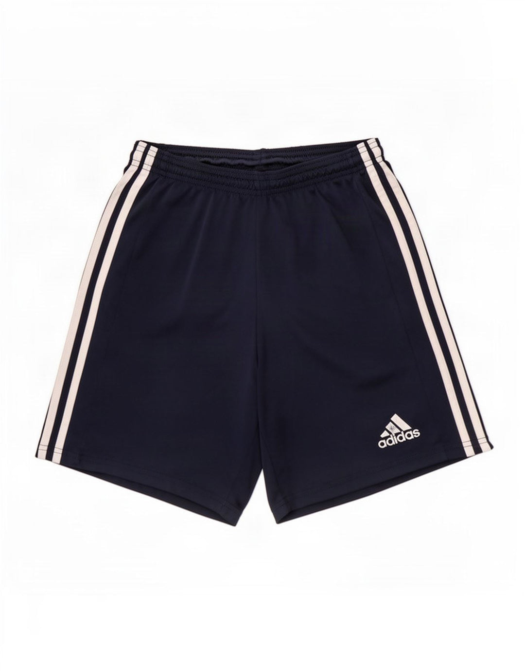 Shorts esportivos masculinos Adidas Aeroready pequenos poliéster azul marinho