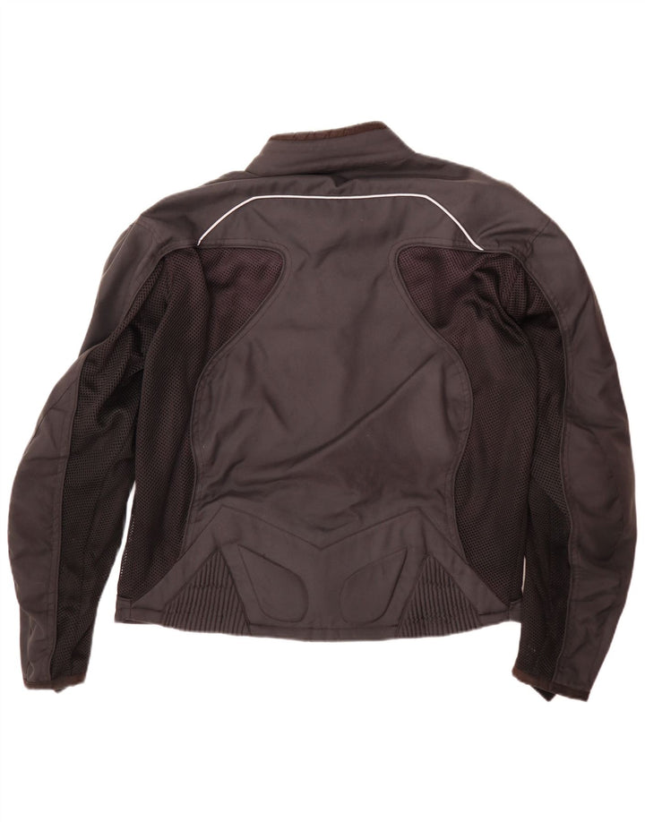 Jaqueta IXS Mens Motorcycle Racer UK 44 2XL Preto Colourblock Poliamida