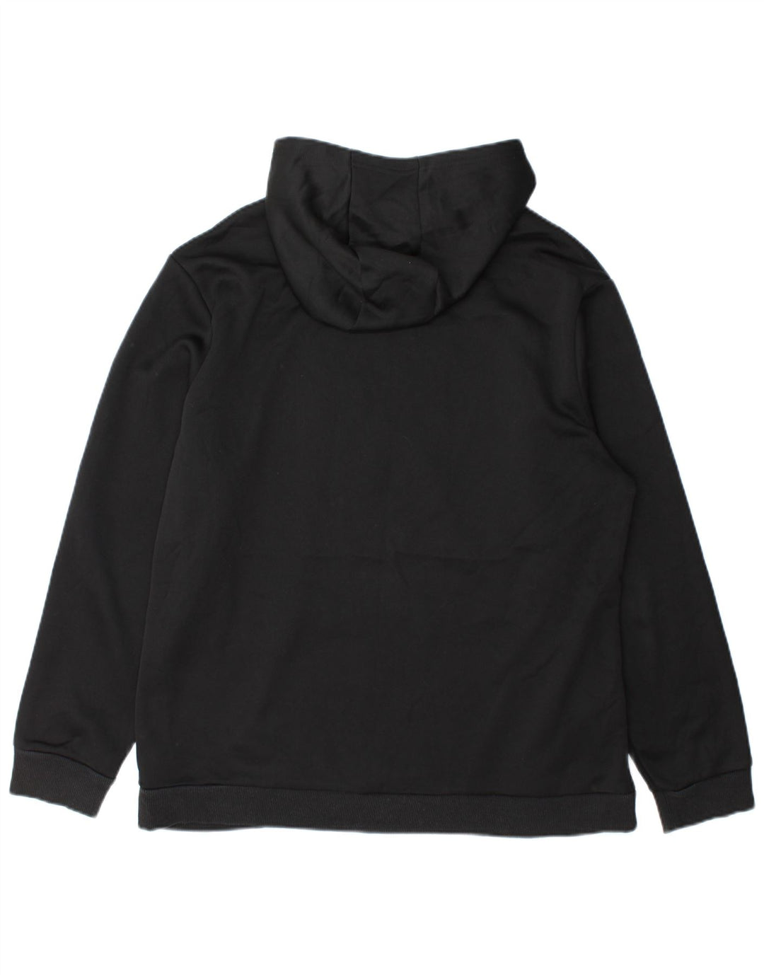 FILA moletom com capuz gráfico masculino grande algodão preto