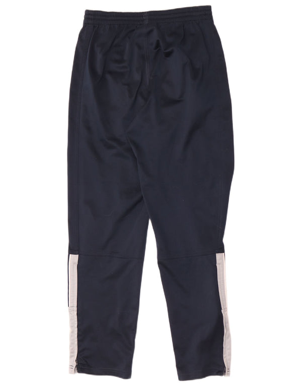 Calça de treino masculina Adidas UK 32/34 XS Azul marinho Colourblock Poliéster