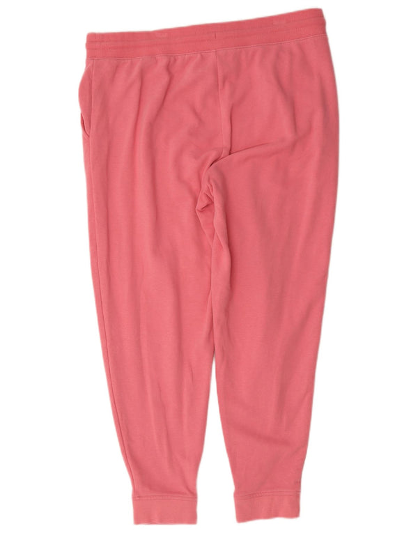 Calça esportiva feminina Marks & Spencer Joggers Reino Unido 16 grande algodão rosa