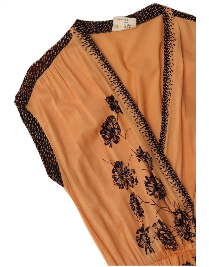 Vestido feminino LILO UK 10 pequeno floral rosa