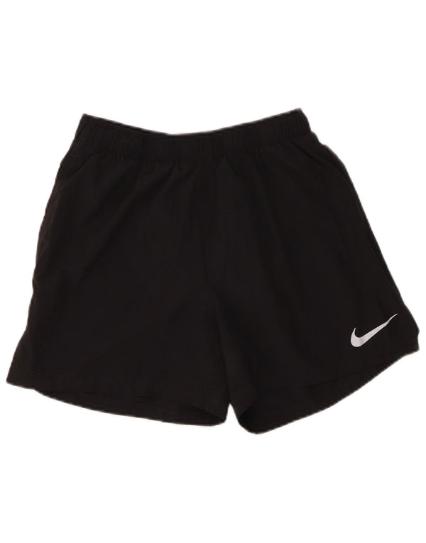 Nike Womens Dri Fit Sport Shorts Médio Preto Poliéster