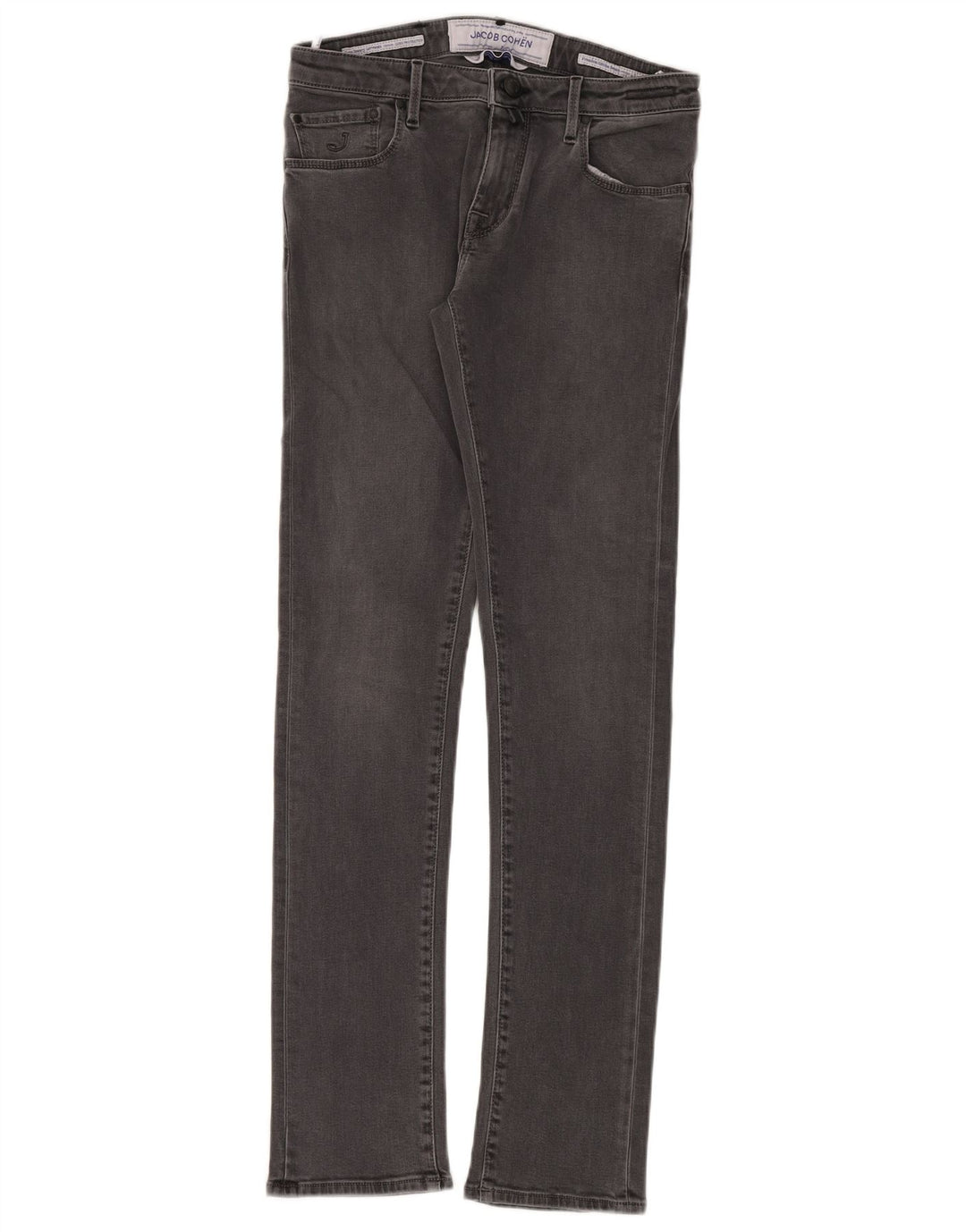 Jacob Cohen Mens Slim Jeans W31 L34 Algodão Cinza