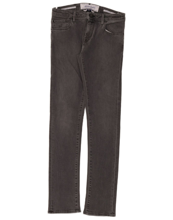 Jacob Cohen Mens Slim Jeans W31 L34 Algodão Cinza