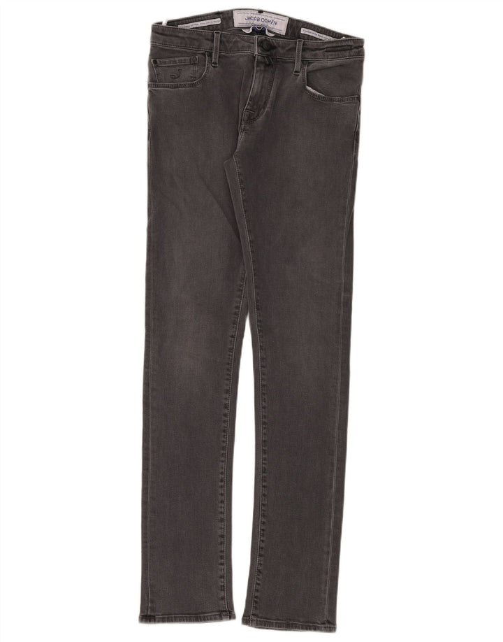 Jacob Cohen Mens Slim Jeans W31 L34 Algodão Cinza
