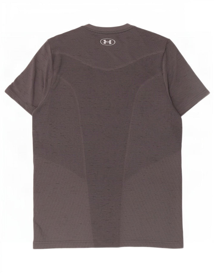 Camiseta masculina Under Armour cinza médio manchado