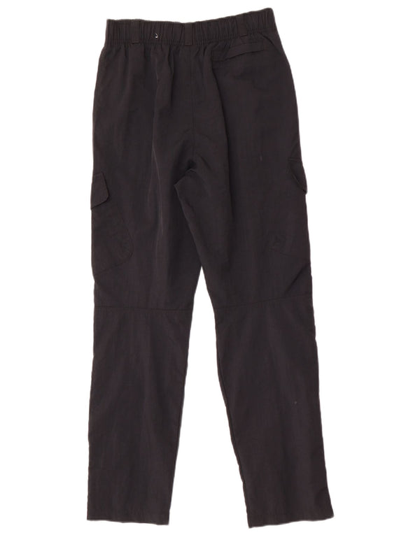 Calças cargo retas Nike Boys 13-14 anos XL W26 L27 Preto Nylon