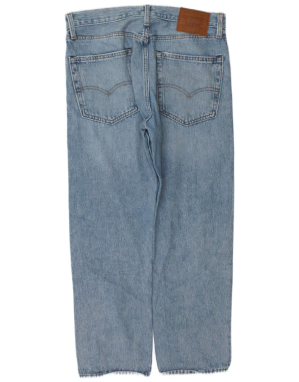 Levi's Masculino 551 Straight Jeans W30 L27 Azul Algodão
