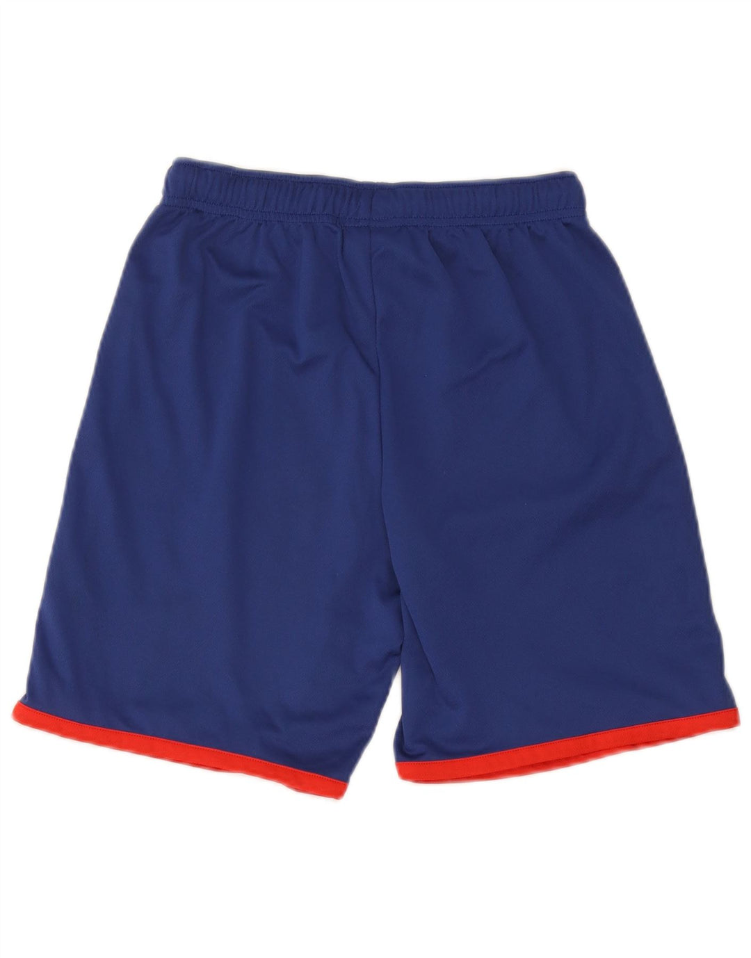 Shorts esportivos Champion Boys 11-12 anos grande azul colorblock poliéster