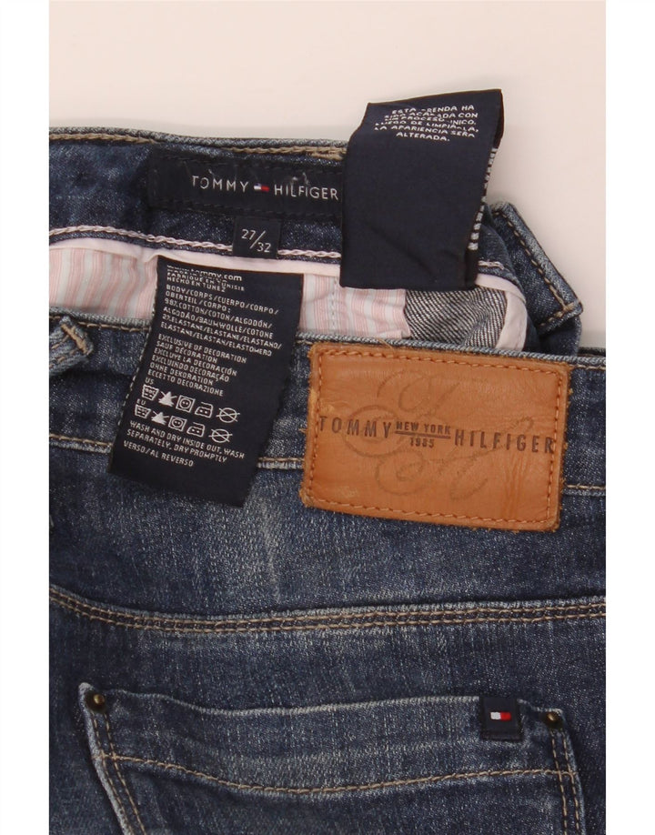 Calça jeans feminina TOMMY HILFIGER W27 L32 azul algodão