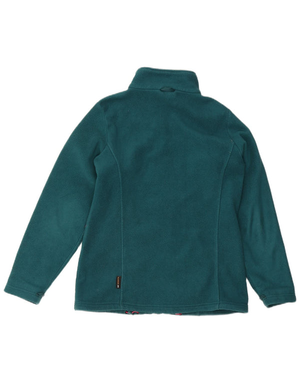 Jaqueta feminina de lã Jack Wolfskin UK 12/14 poliéster verde médio