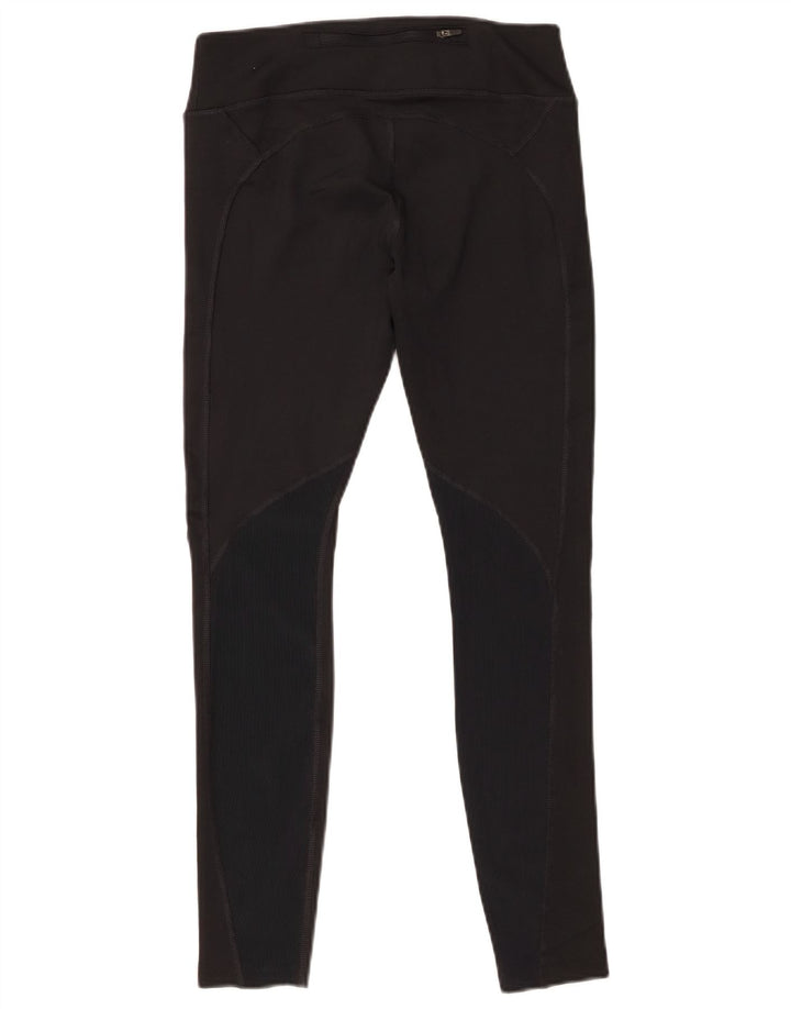 Leggings Nike Dri Fit Crop Femininas UK 12 Médio Preto Poliéster