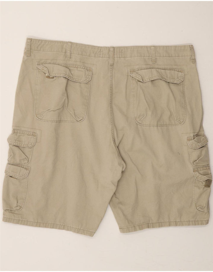 WRANGLER Mens Cargo Shorts W42 2XL Beige Cotton Vintage Wrangler and Second-Hand Wrangler from Messina Hembry 