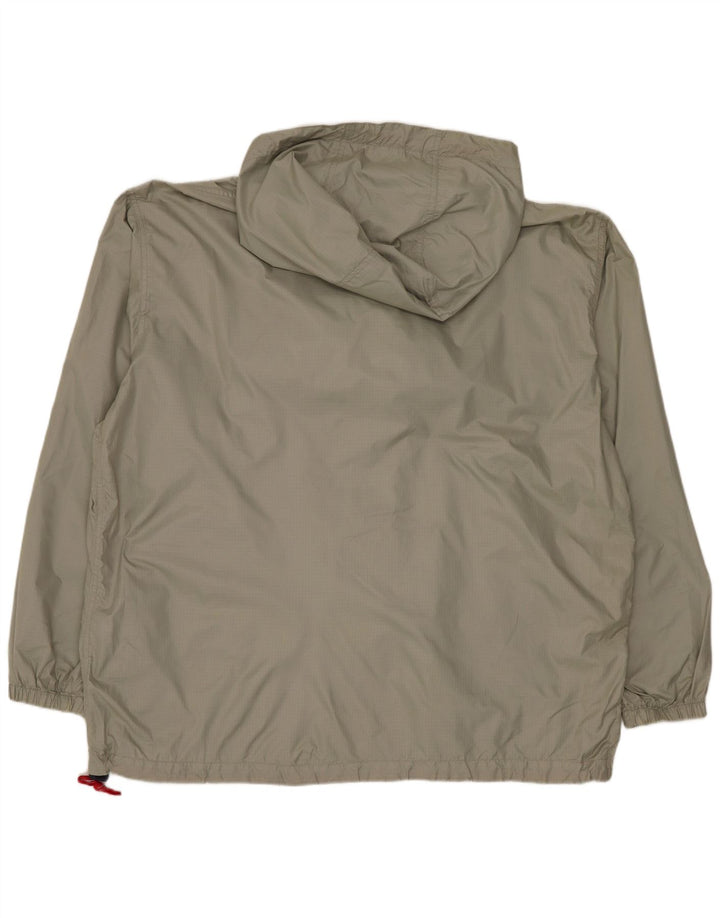 Jaqueta de chuva masculina Murphy & Nye com capuz e capuz Reino Unido 42 XL verde