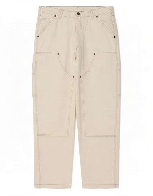 Zara Mens Cargo Straight Jeans EU 42 Grande W32 L30 Bege