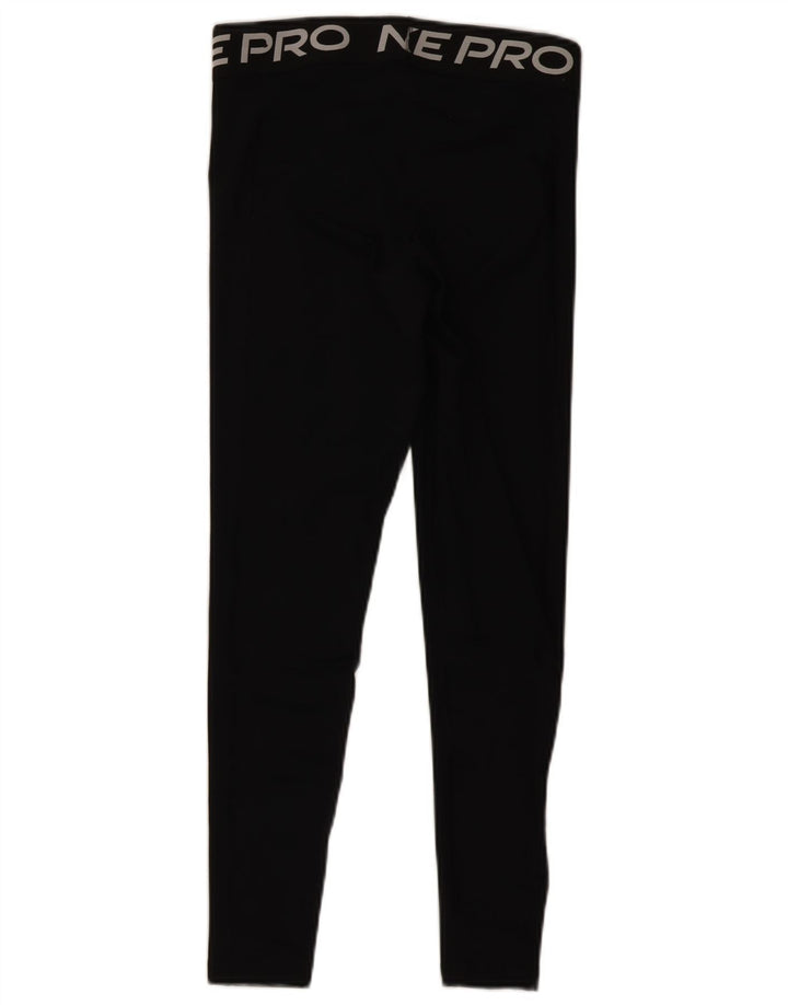 Leggings Nike Dri Fit Graphic UK 12 Médio Preto Poliéster