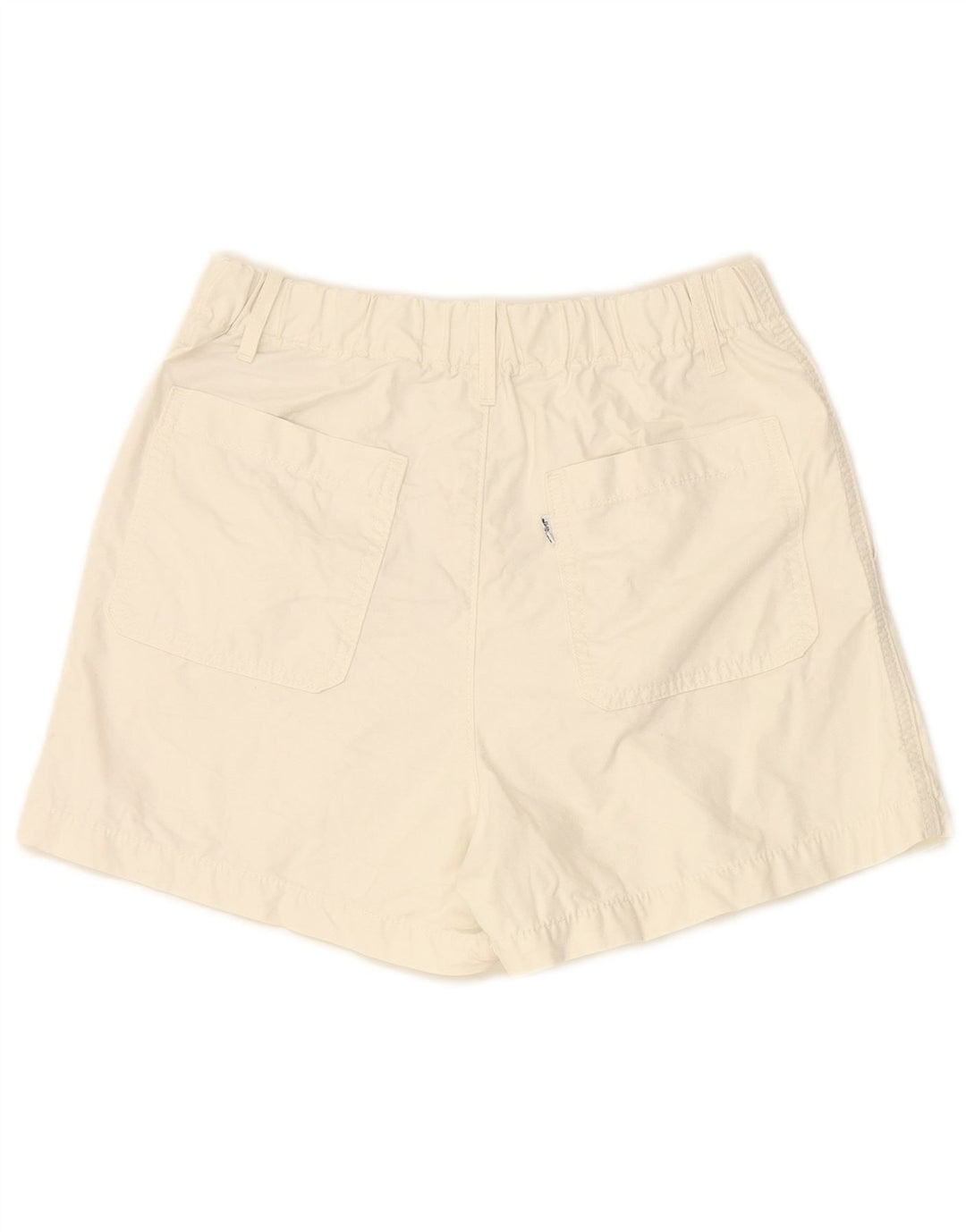 Shorts feminino casual LEVI'S W26 pequeno algodão branco