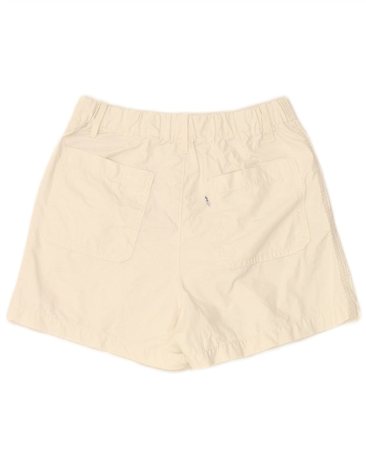 Shorts feminino casual LEVI'S W26 pequeno algodão branco