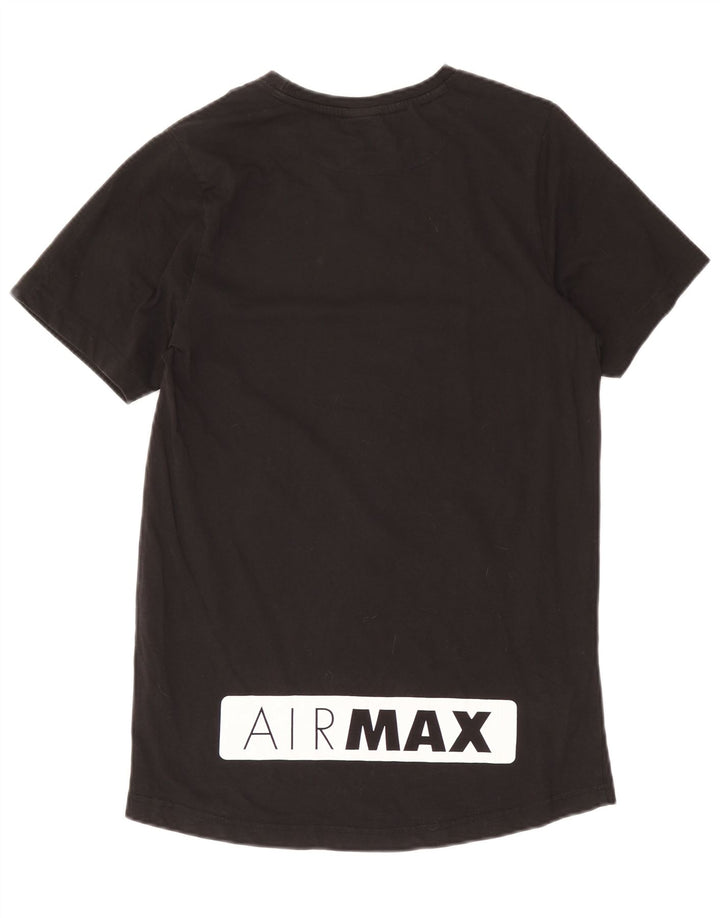 Camiseta Nike Masculina Air Max Graphic Top Médio Algodão Preto