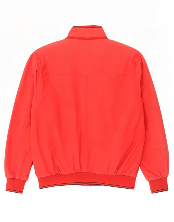 Jaqueta bomber masculina Geox Respira UK 44 2XL algodão vermelho