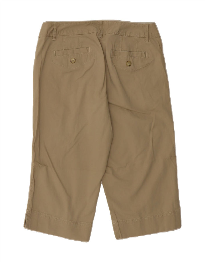 EDDIE BAUER Womens Blakely Fit Bermuda Shorts US 12 Large W34 Beige Cotton Vintage Eddie Bauer and Second-Hand Eddie Bauer from Messina Hembry 
