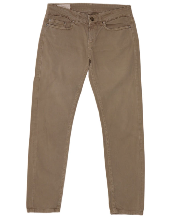 Dondup Jeans Slim Feminino W28 L27 Algodão Bege