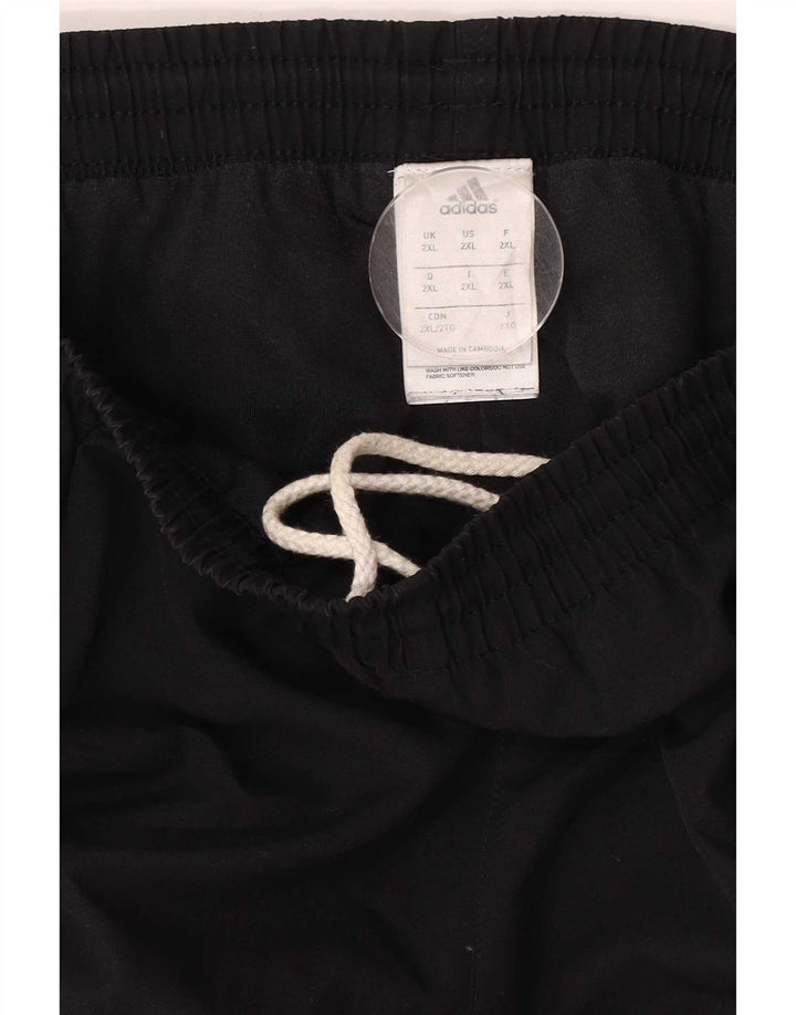 Calça de treino masculina Adidas Joggers 2XL poliéster preto