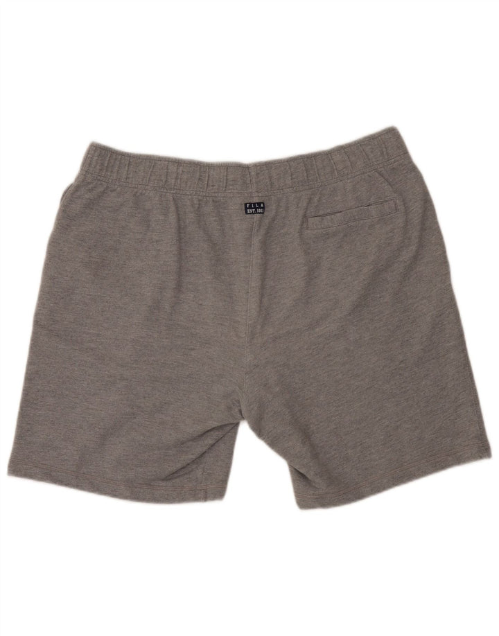 Fila Mens Sport Shorts XL Cinza Flecked