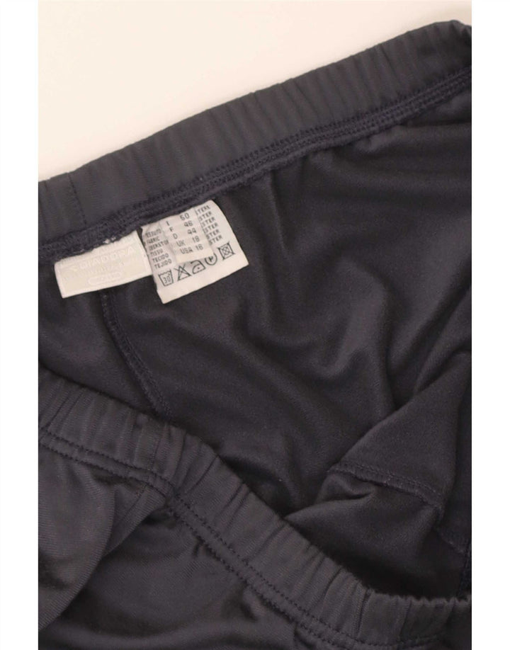 Calça de treino feminina Diadora UK 18 XL cinza poliéster