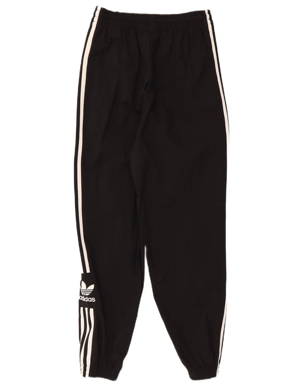 Adidas Womens Tracksuit Calças Joggers UK 8 Pequeno Poliéster Preto